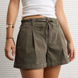 AE Stretch High-Waisted Lightweight Trouser Short
